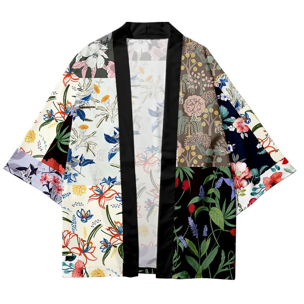 Sunflowers Hippy Kimono