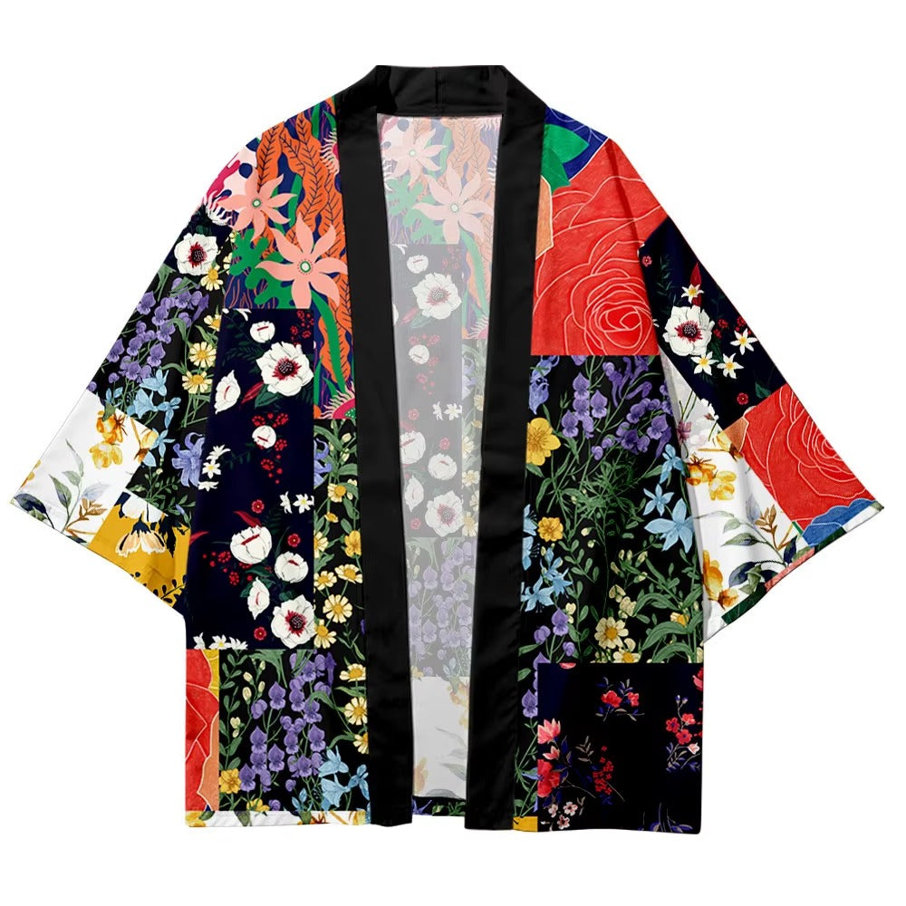 Sunflowers Hippy Kimono