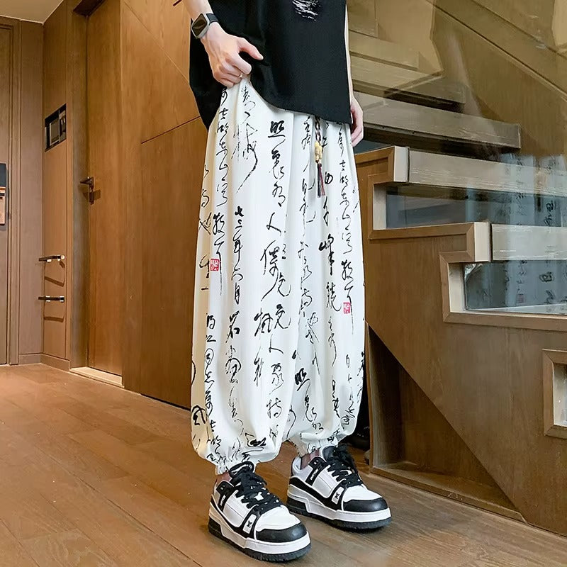 Chinese Dragon Harem pants