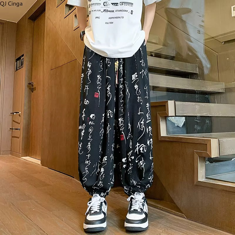 Chinese Dragon Harem pants